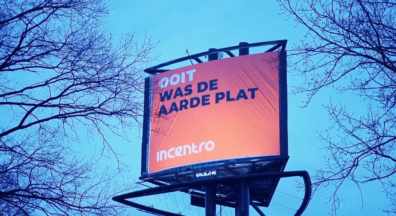 De 'ooit-campagne' van Outlaw merk Incentro.