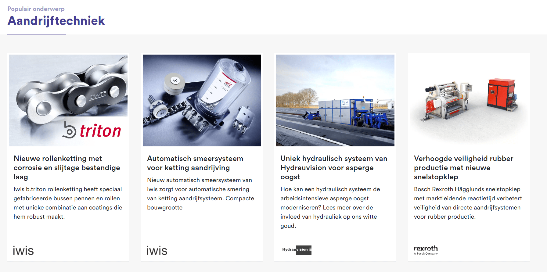 seo b2b industrie artikelen